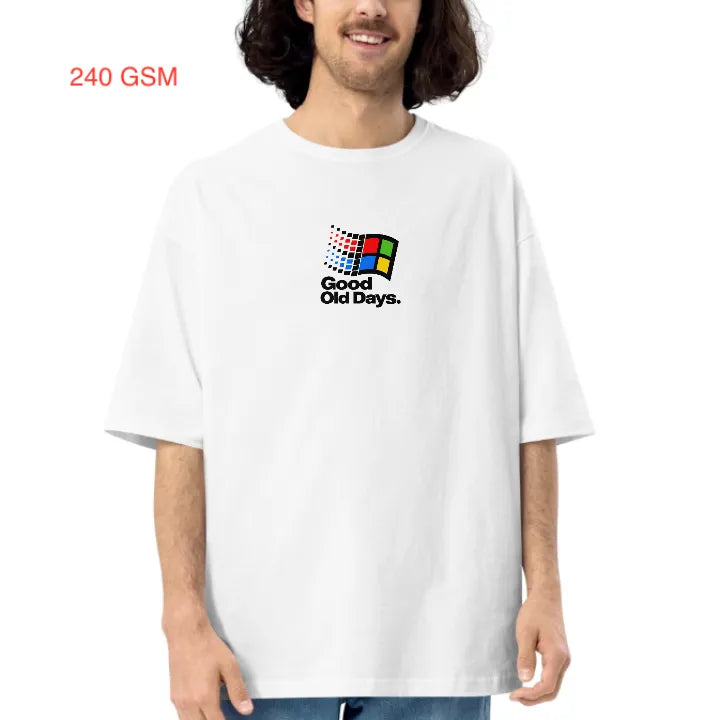 Good Old Days Oversized T-Shirt